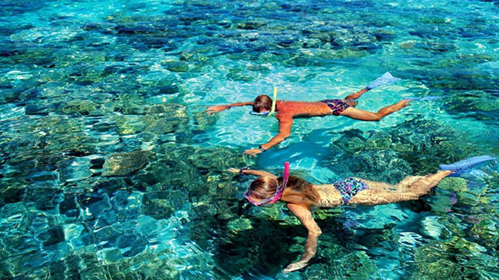 ubud taxi service driver snorkelling