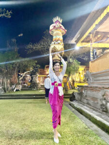The Vibration of Temple Ceremony in Bali: A Combination of Religious and Culture