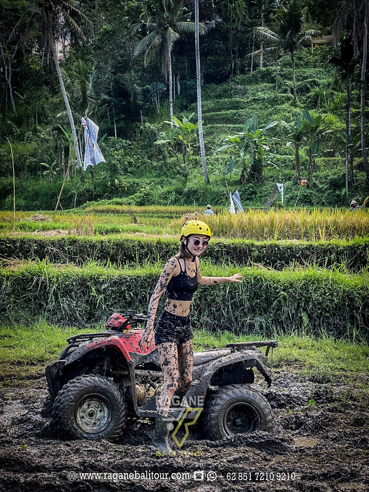 ubud taxi service private driver in bali for one day trip and and tour to atv quad bike adventure