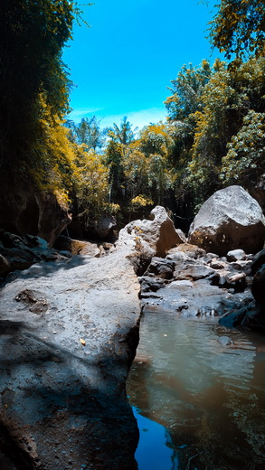 ubud taxi driver service in ubud bali for one day trip and and tour for best stunning hidden placel in ubud with beji guwang hidden canyon, tegenungan waterfall and tamansari waterfall